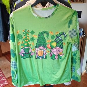 Green Gnome Kids Shirt